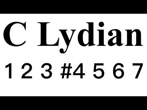 C Lydian mode backing track #LBT03C