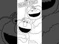 How To Draw Elmo Cookie Monster The Baloney Street Posse
