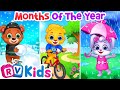 Learn Months Of The Year January February March April May More Kids Songs By RV AppStudios