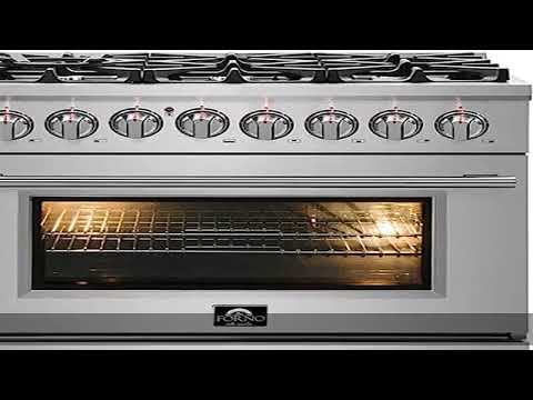 Forno FFSGS612536 / FFSGS6125-36 / FFSGS6125-36 36 inch Cossato Stainless Duel Fuel Electric Gas Ra