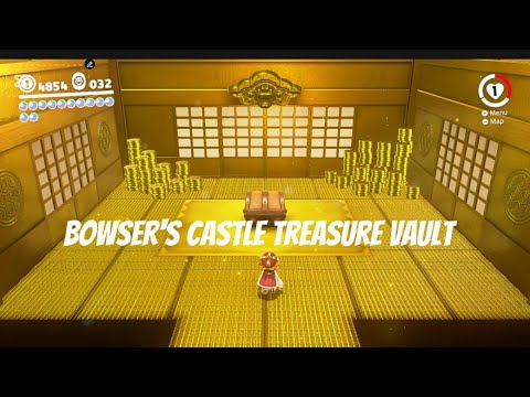 Bowser's castle treasure vault MARIO ODYSSEY