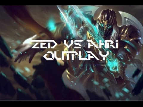 Zed vs Ahri Outplay