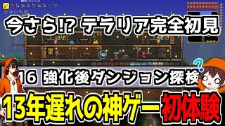 【初見テラリア】強化後ダンジョン探検するぞ！ #16 【Twitch同時配信】