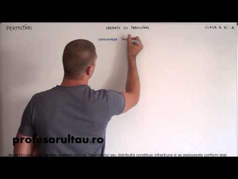 03   Permutari   operatii cu permutari   partea 1 - profesorultau.ro