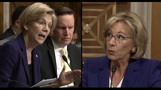 Warren Questions Betsy Devos