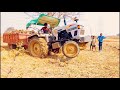 Eicher 333 Tractor Stuck In Mud Tractor Trailer For Kids Tractorstuk