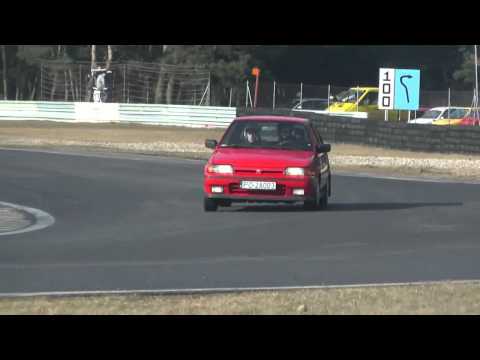 III SuperOes Tor Poznań 2014 - Piotr Kałmuczak - Nissan Sunny GTI