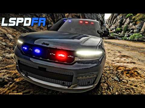 GTA 5 LSPDFR | Park Ranger Saturday! 🌲 Unmarked Jeep Wildlife Patrol & Crazy Encounters