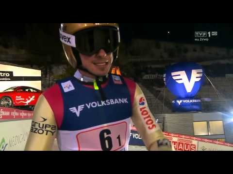 Piotr Żyła - 124 m - 1 seria PŚ Lahti 2015 konkurs drużynowy