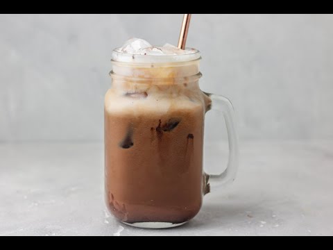 How To Make Iced  Mocha At Home | Iced Mocha