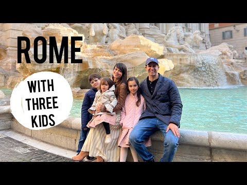Rome With Three Kids | Italy Family Travel Vlog Pt.1