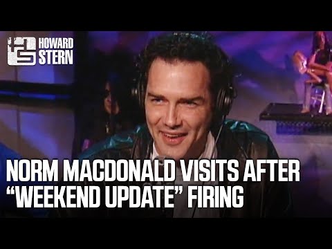 Norm Macdonald on Being Fired From “Weekend Update” on “Saturday Night Live” (1998)