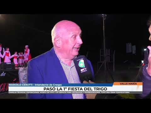 Valle María   Pasó la 1º edición de la Fiesta del Trigo