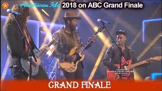 Cade Foehner Dennis Lorenzo &amp; Gary Clark Jr “Bright Lights” American Idol 2018  Grand Finale