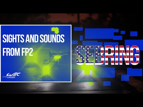 1000 Miles of Sebring 2019 - Sights and sounds from FP2