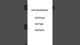 Soil Classification as per Indian Standard Soil Classification System (ISSCS) or BIS #indiansoil