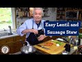 Easy Lentil Sausage Stew