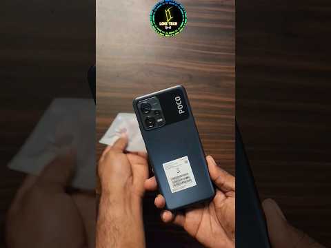 POCO X5 5G (Jaguar Black, 128 GB) (6 GB RAM)Plus | Unboxing #shorts