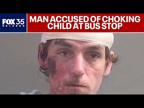 Man arrested after alleged attack on child at DeLand bus stop