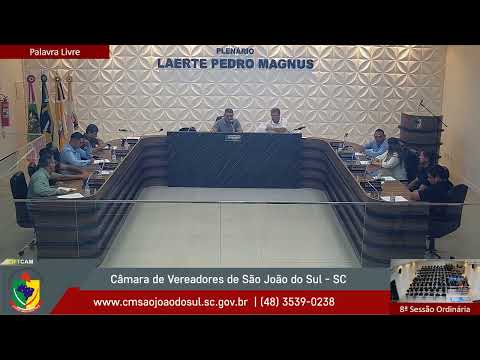 8ª Sessão Ordinária - 1º Período da 2ª Sessão Legislativa da 16ª Legislatura