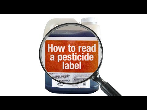 How to Read a Pesticide Label