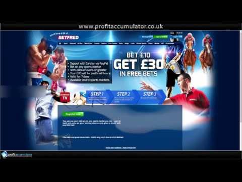 Make £25 risk free at Betfred By Matched Betting with Profit Accumulator