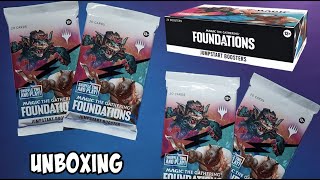 LEGENDARY Magic: The Gathering Foundations Jumpstart Booster Display (J25) Unboxing
