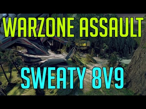 Halo 5 Warzone Assault - Sweaty 8v9 On Array (Stream Highlight Quality)