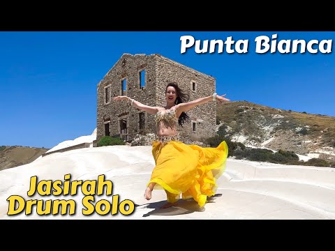 Jasirah - drum solo at Punta Bianca (Sicily)