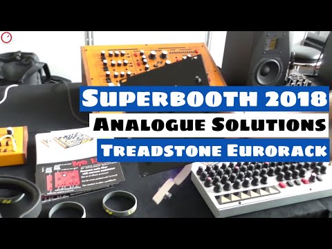Superbooth 2018: Analogue Solutions Treadstone Synthesizer Eurorack Version | SYNTH ANATOMY