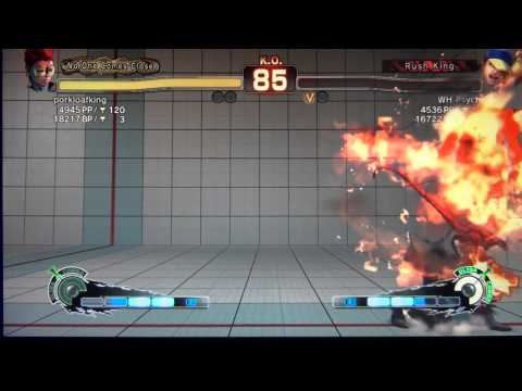 SSF4 AE Ranked Match - WH Psycho (Yun) Vs porkloafking (C.Viper)