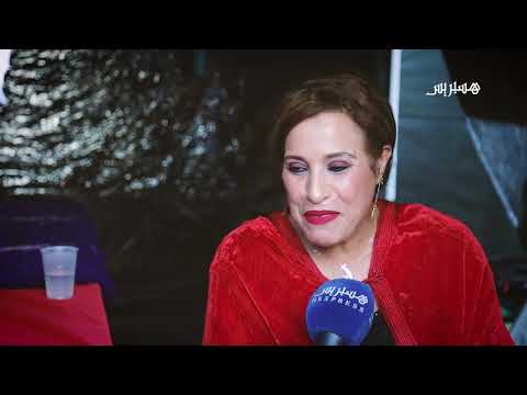 الفنانة نجاة اعتابو في "نزاهة مونتريال"