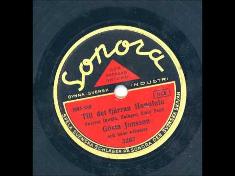 Gösta Jonsson och hans orkester - Till det fjärran Honolulu