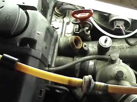 Mercedes 300E changing fuel injectors