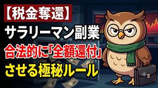 【税金奪還】サラリーマンの副業・個人事業主が合法的に「全額還付」を狙うチートキー
