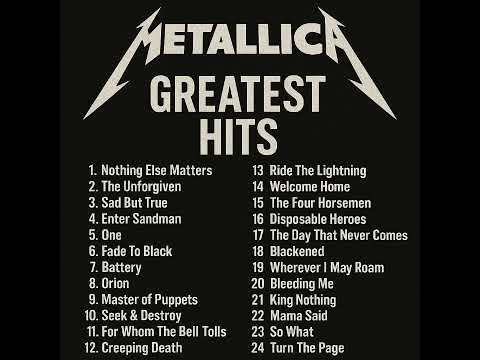 Metallica Greatest Hits