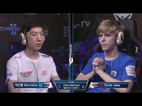 [SBENU SSL 2015] INnoVation vs Snute RO.24 Day4 Match1 set2 -EsportsTV, Starcraft 2