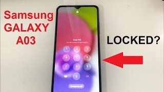 Samsung Galaxy A03s reset forgot password , screen lock , pattern , pin…