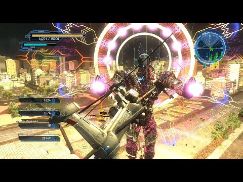 EDF Earth Defense Force 5 M 110 The Nameless - 2x Eros - Air Raider Inferno