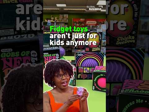 Why are adults obsessed with fidget toys?