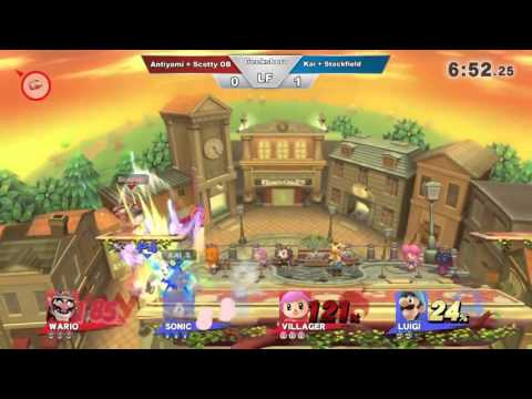Geeksboro Winter Underground: Wii U Doubles Kai & Stockfield vs Antiyami & Scotty OB (L. Finals)