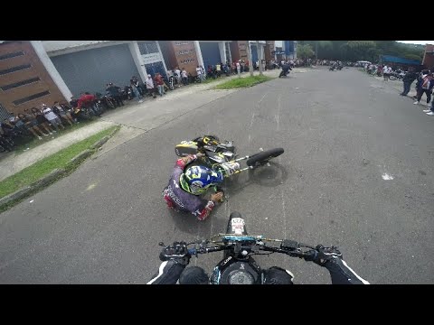 CASI LE PASO POR ENCIMA😰🥶😱!! carrera categoría libre bodegodromo dosquebradas, // 3er Puesto 🏁🔥