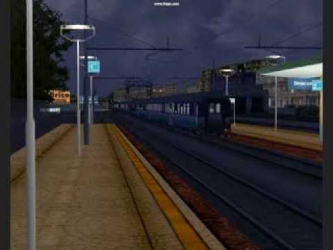 MSTS-Night-ICN1938"Bellini"Siracusa-Messina-Roma