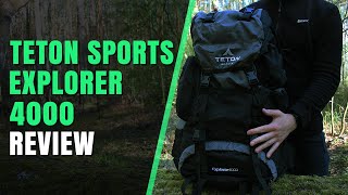 Best Budget Backpack? Teton Sports Explorer 4000 Review