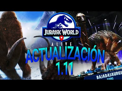 ¡¡PROBANDO LA ACTUALIZACIÓN 1.11 DE JURASSIC WORLD ALIVE!!