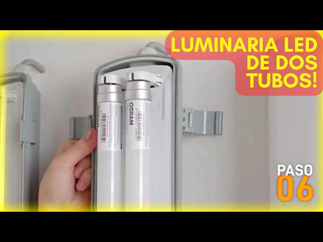 Vídeo relacionado con V-TAC 2x Pantalla LED Luminaria 60 CM - 20W - Chip Samsung - Lámpara Rectangular 2400 Lumen IP20 para Pared, Garaje, Tienda - Tubo LED - Plafón Regleta LED Lineal - Luz Blanco Frío 6500K