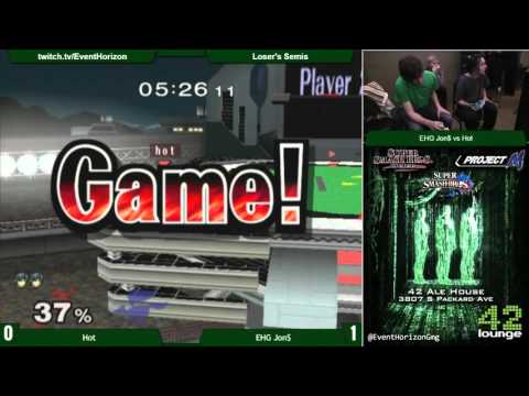 Construct 33 - Hot (Marth) vs Jon$ (Fox) - Losers Semis