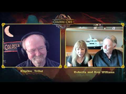 動画「Colossal Cave 3D: A Look with Ken and Roberta Williams - GOG.com Live Stream Interview」のサムネイル