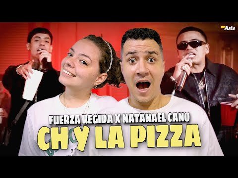 CUBANOS REACCIONAN a Fuerza Regida x Natanael Cano - CH Y LA PIZZA [Official Video] - (con Laurita)