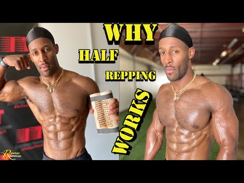 The BLACK SUPERMAN Explains Why He Does Half Reps What He Eats & How He Stays Super Shredded